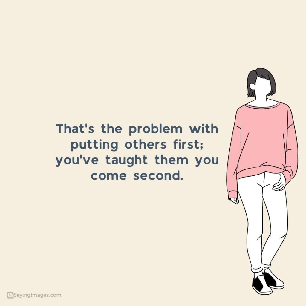 Don't come second