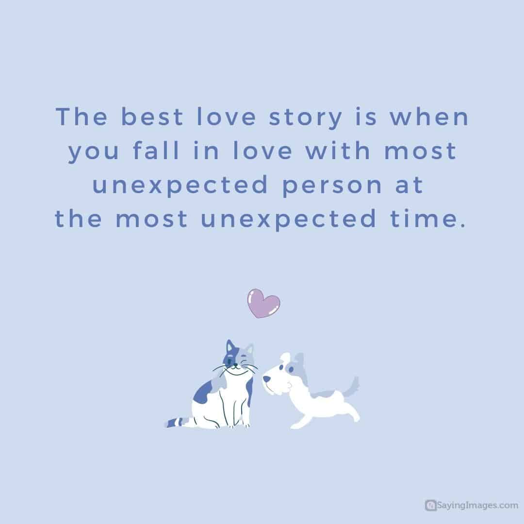 unexpected love quotes