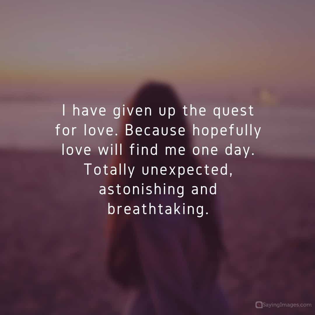 quotes about finding love unexpectedly