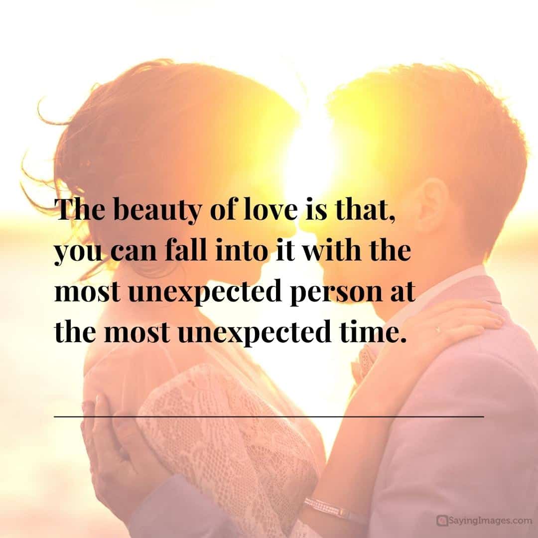 unexpected love quotes