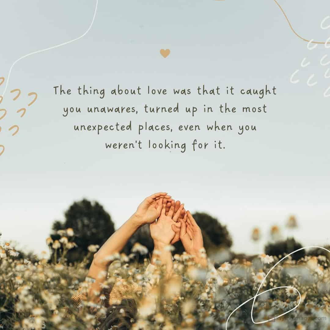 unexpected love quotes