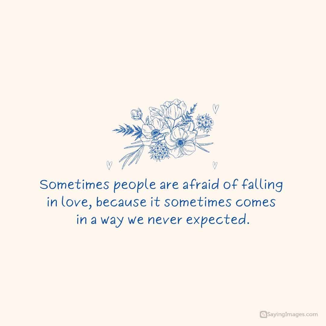 quotes about falling in love unexpectedly