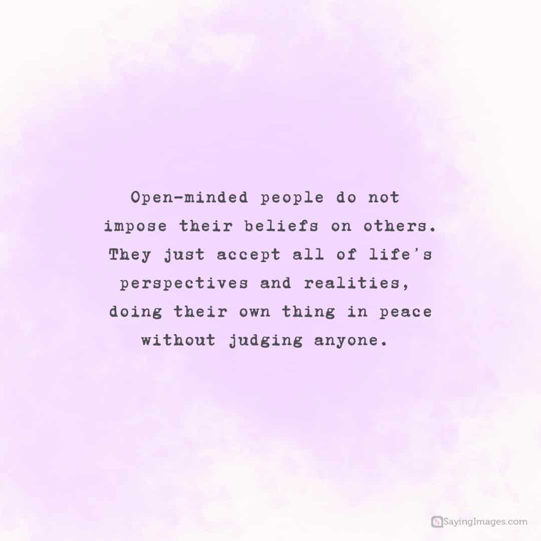 open minded people quotes