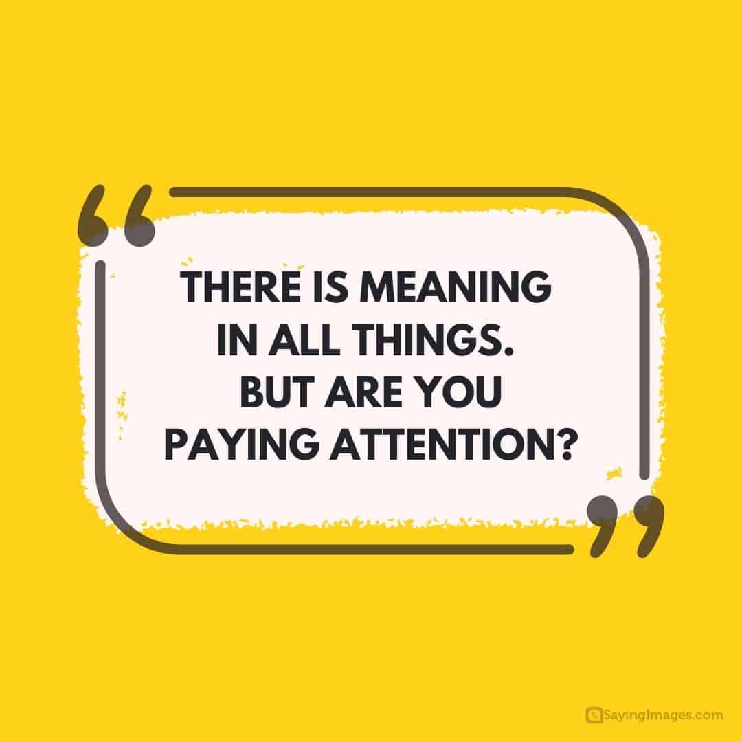 70 Quotes About Paying Attention So That Life Doesn t Pass You By