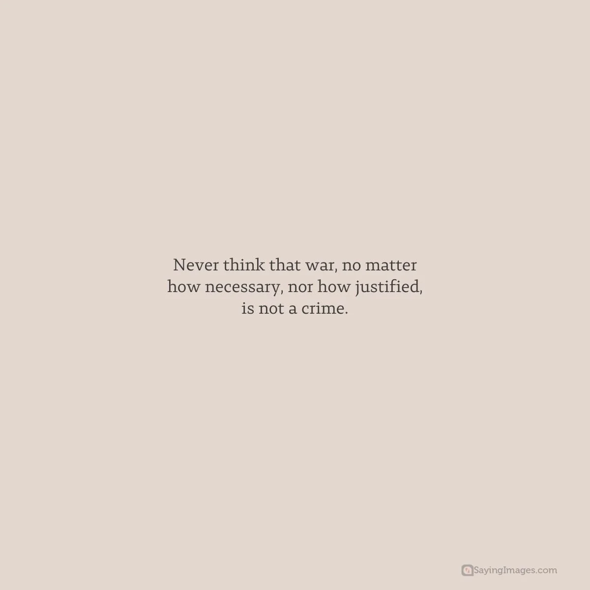 ernest hemingway war quote