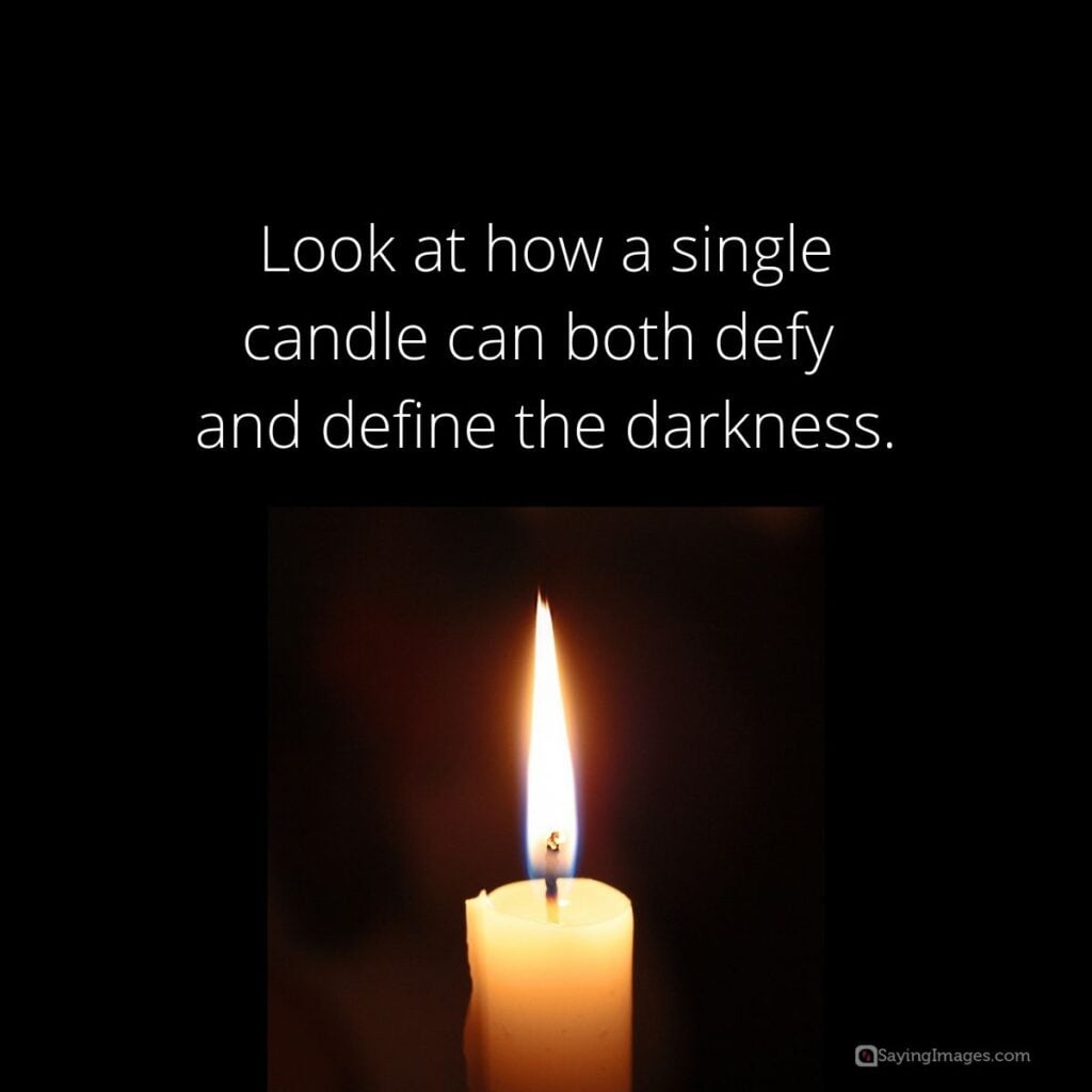 22 Candle Quotes to Inspire a Life of Hope and Radiance - SayingImages.com