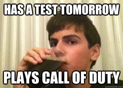 Call of duty Test Meme