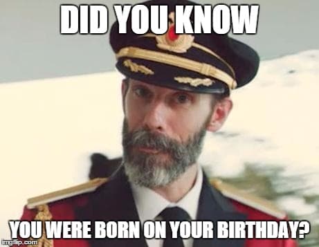 Did you know Captain obvious Meme