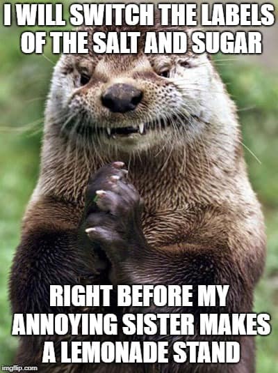 I will switch labels Otter Meme