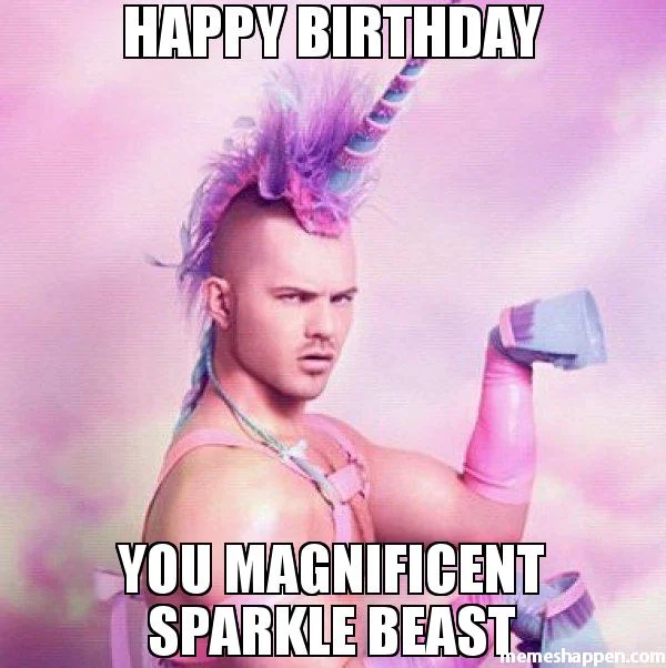 magnificent sparkling inappropriate birthday memes
