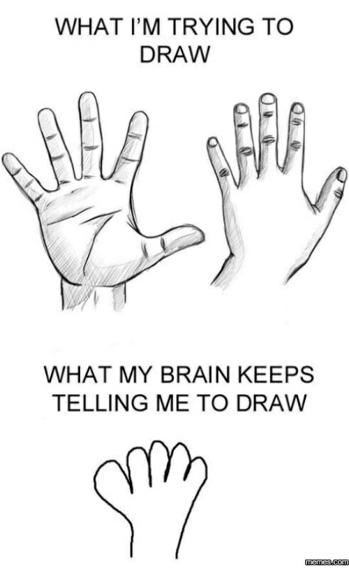 What i am trying Drawing Meme