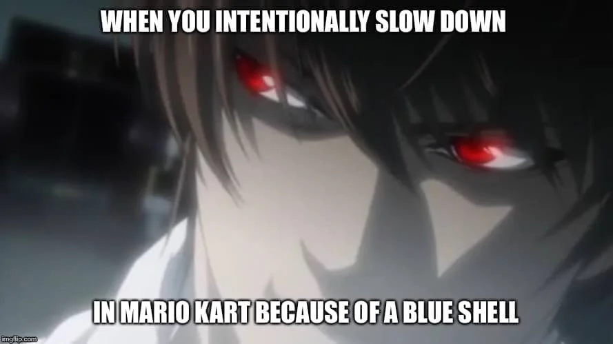 When you intentionally Death note Meme