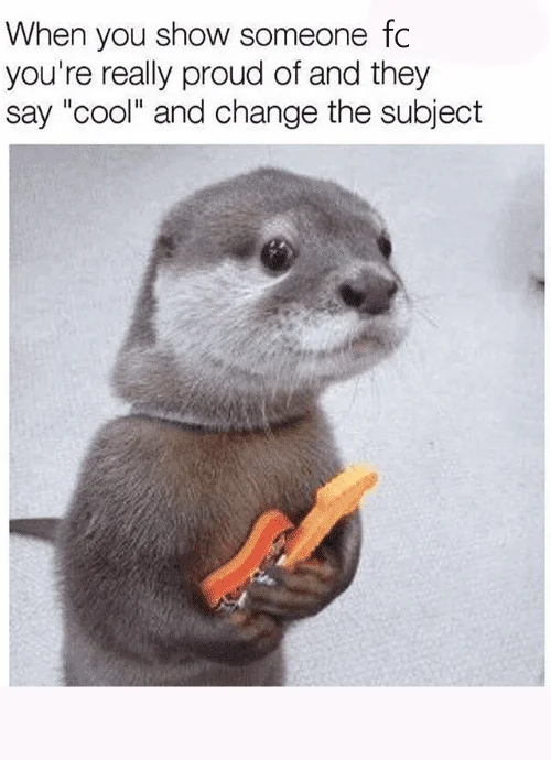 When you show someone Otter Meme