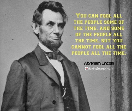 abraham lincoln quote