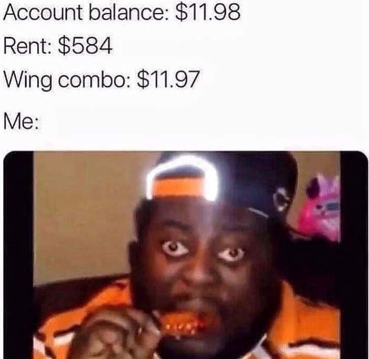 kevin hart bank account meme