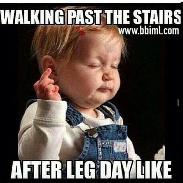 50 Hilarious After Leg Day Meme Sayingimages Com