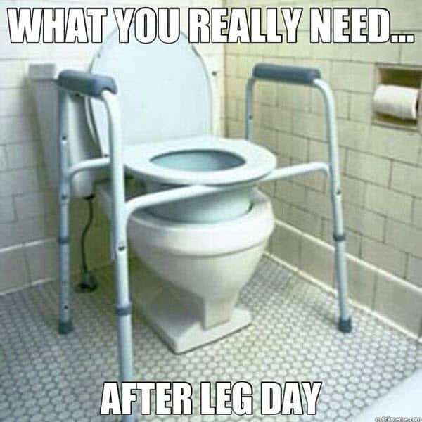 after leg day what you really need meme