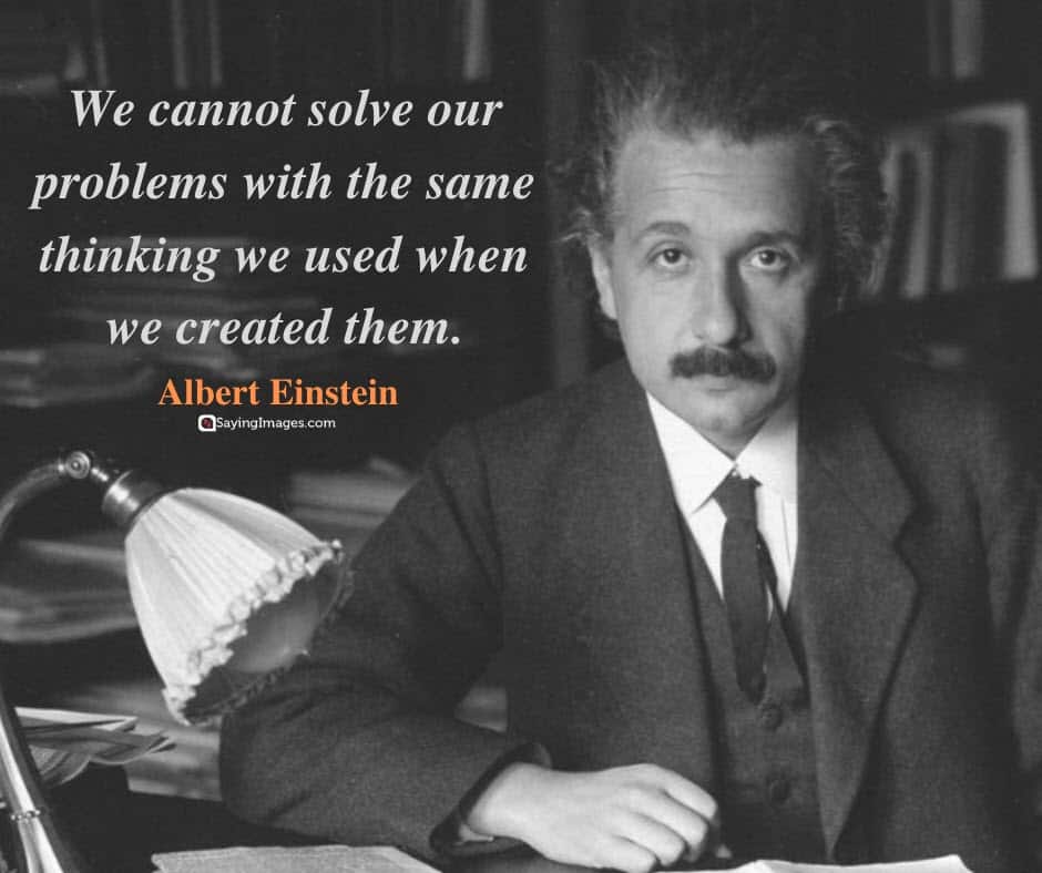 albert einstein problems quotes