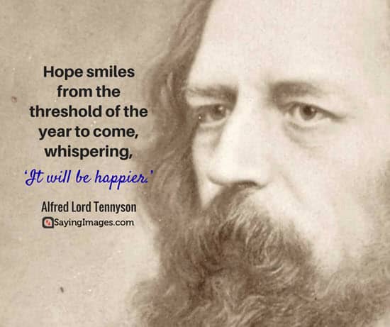 alfred tennyson new year quotes
