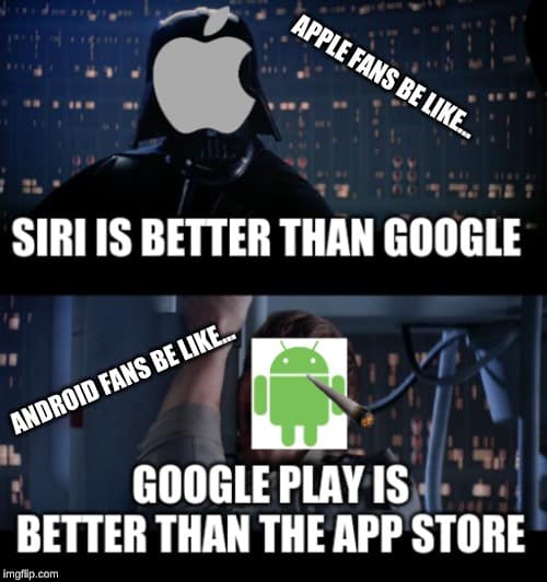 android fans be like memes