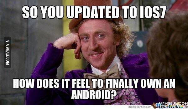 android update memes