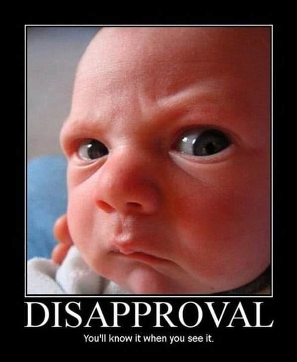 annoyed disapproval meme