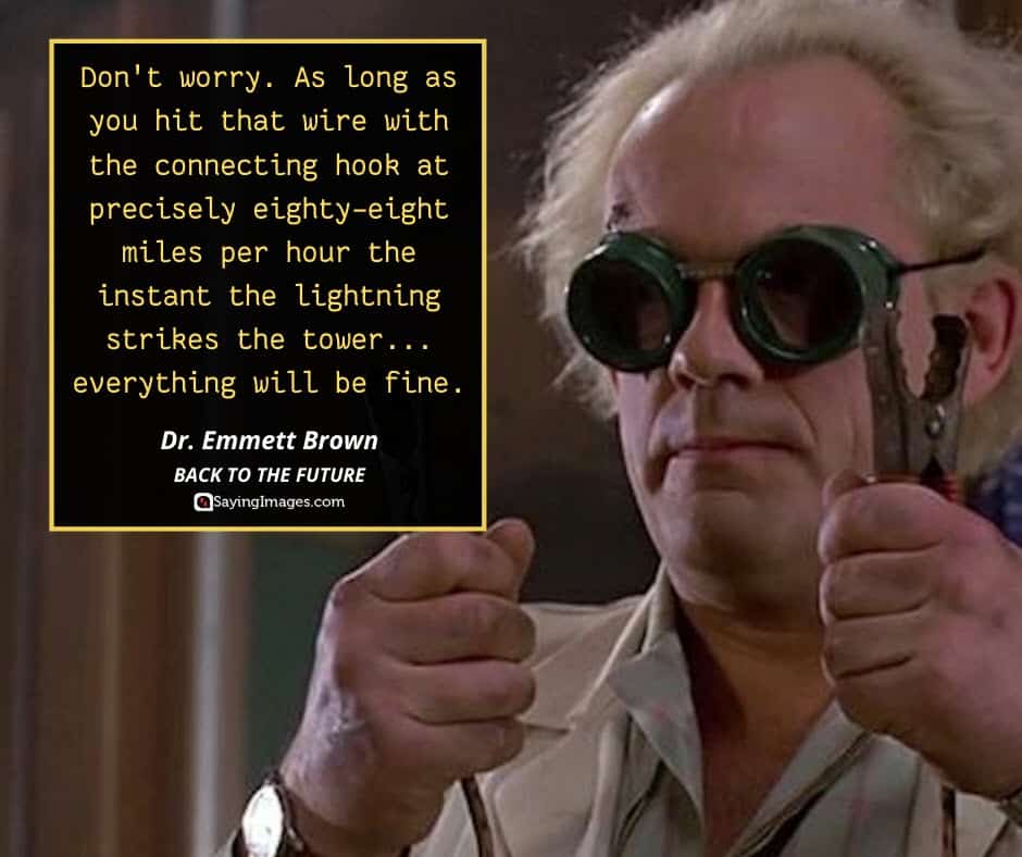 21 Greatest Back To The Future Quotes Of All Time SayingImages