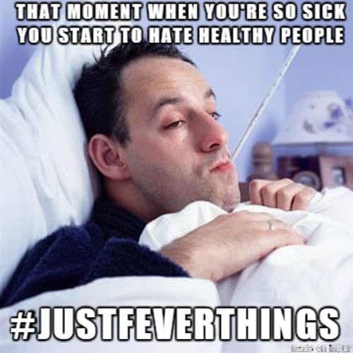 40 Hilarious Memes About Being Sick