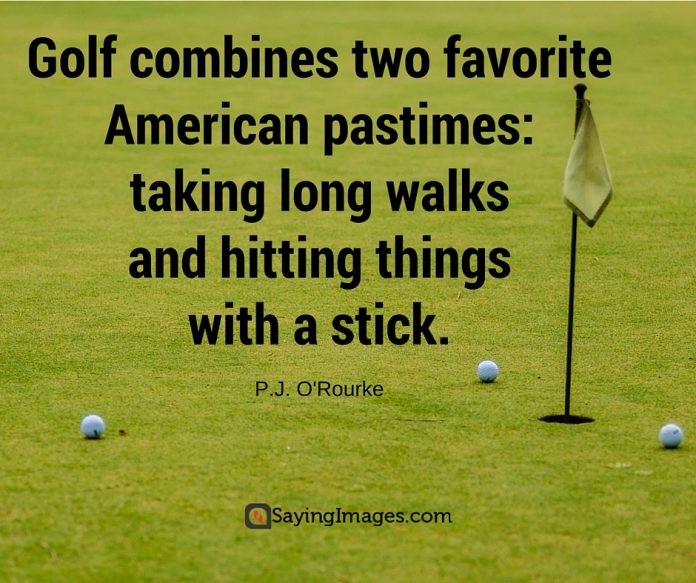 30 Fun and Motivating Golf Quotes | SayingImages.com