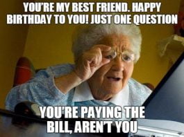 20 Birthday Memes For Your Best Friend - Sayingimages.com