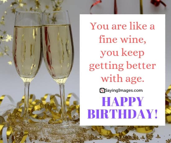 birthday wine wishes