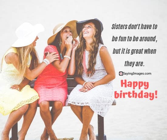 Happy Birthday Wishes For Sister Sayingimages Com