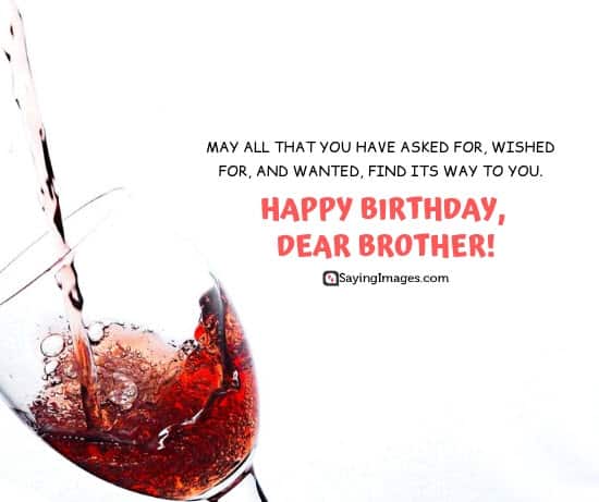 birthday wishes want brother