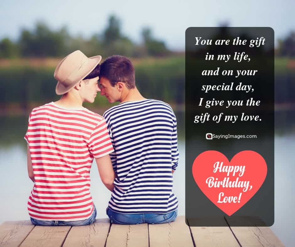 Short And Cute Birthday Wishes For Boyfriend