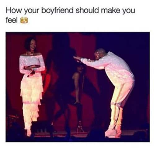 boyfriend make you feel meme