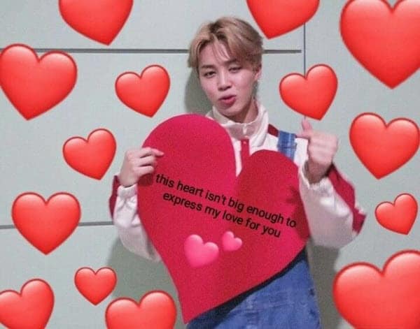 bts this heart memes