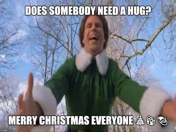 buddy the elf does somebody meme