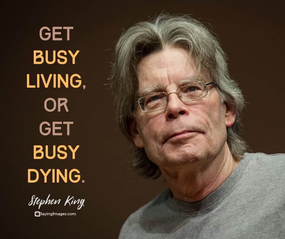 busy living quotes