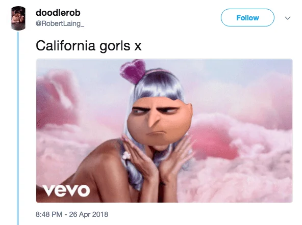 california gru meme