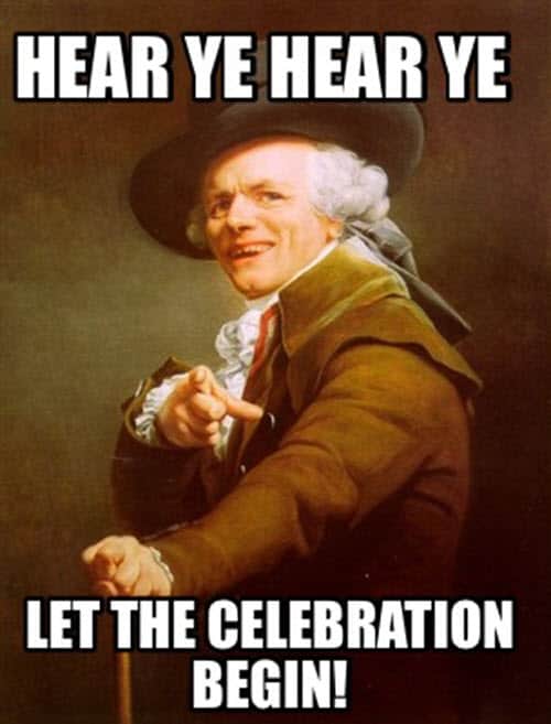 celebration hear ye meme