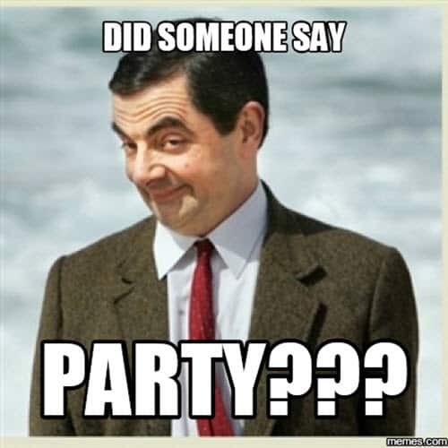 celebration party meme