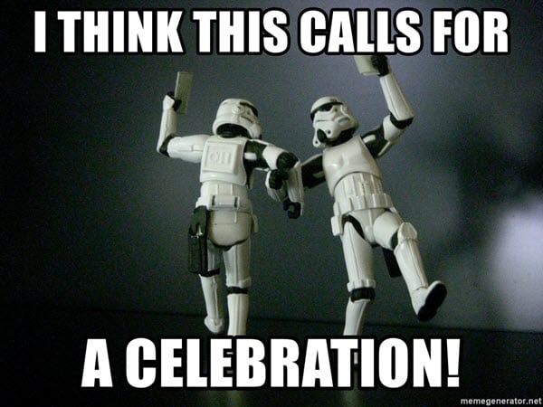 celebration this calls meme