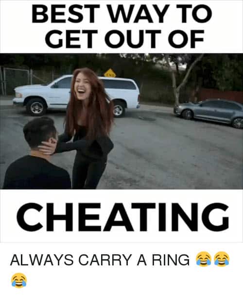 cheating best way memes