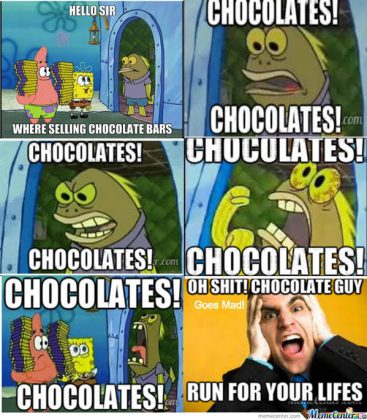 30 Sweet and Funny Chocolate Memes - SayingImages.com