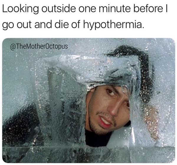 20 Cold Weather Memes That Perfectly Sum Up All The Winter Feels