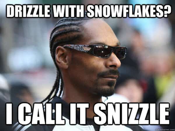 cold weather snizzle meme