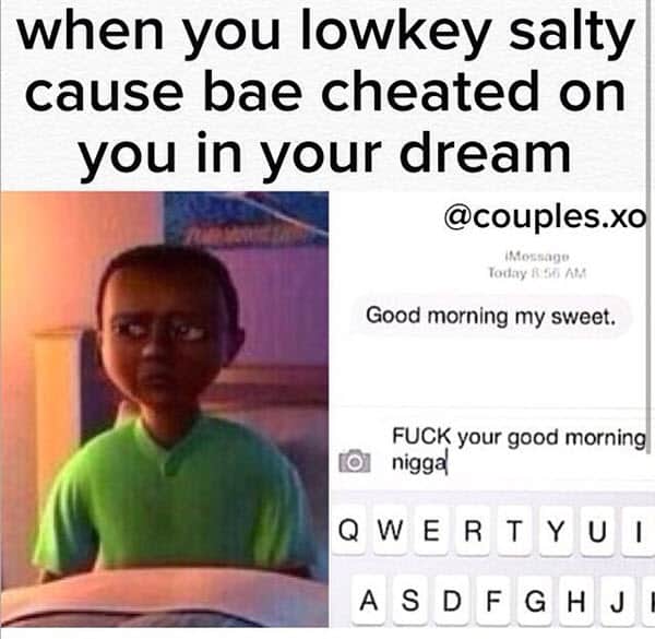 couple lowkey salty memes