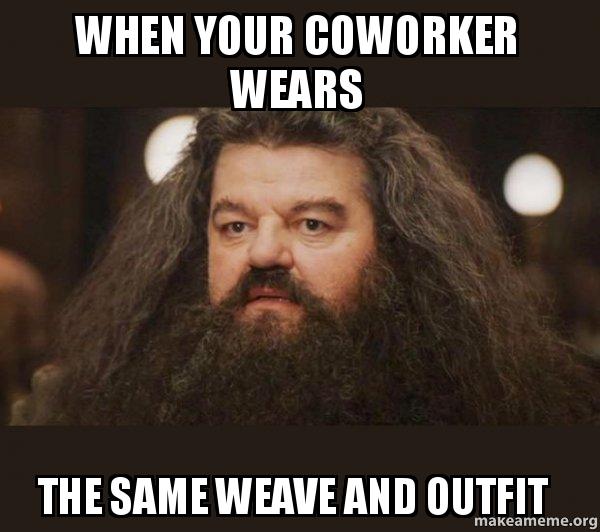 coworker meme hagrid