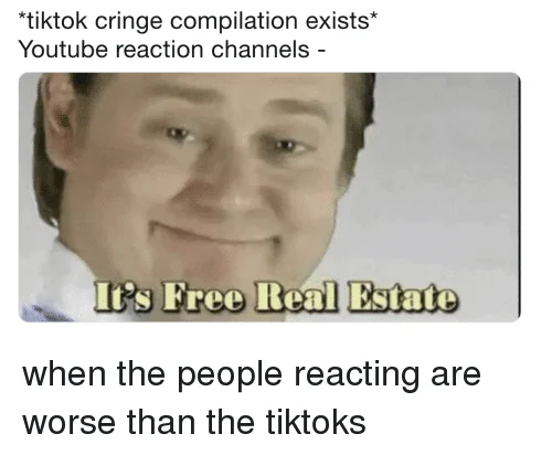 cringe tiktok meme