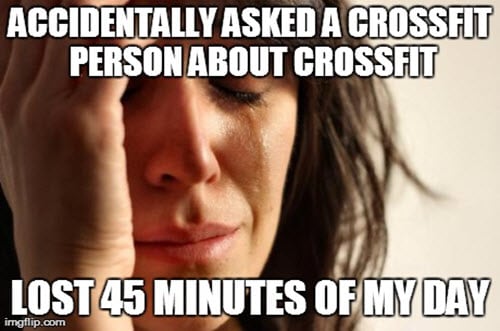 crossfit accidentally meme